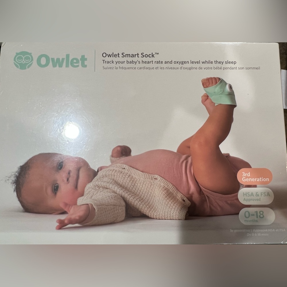 Owlet smart sock, 3rd generation